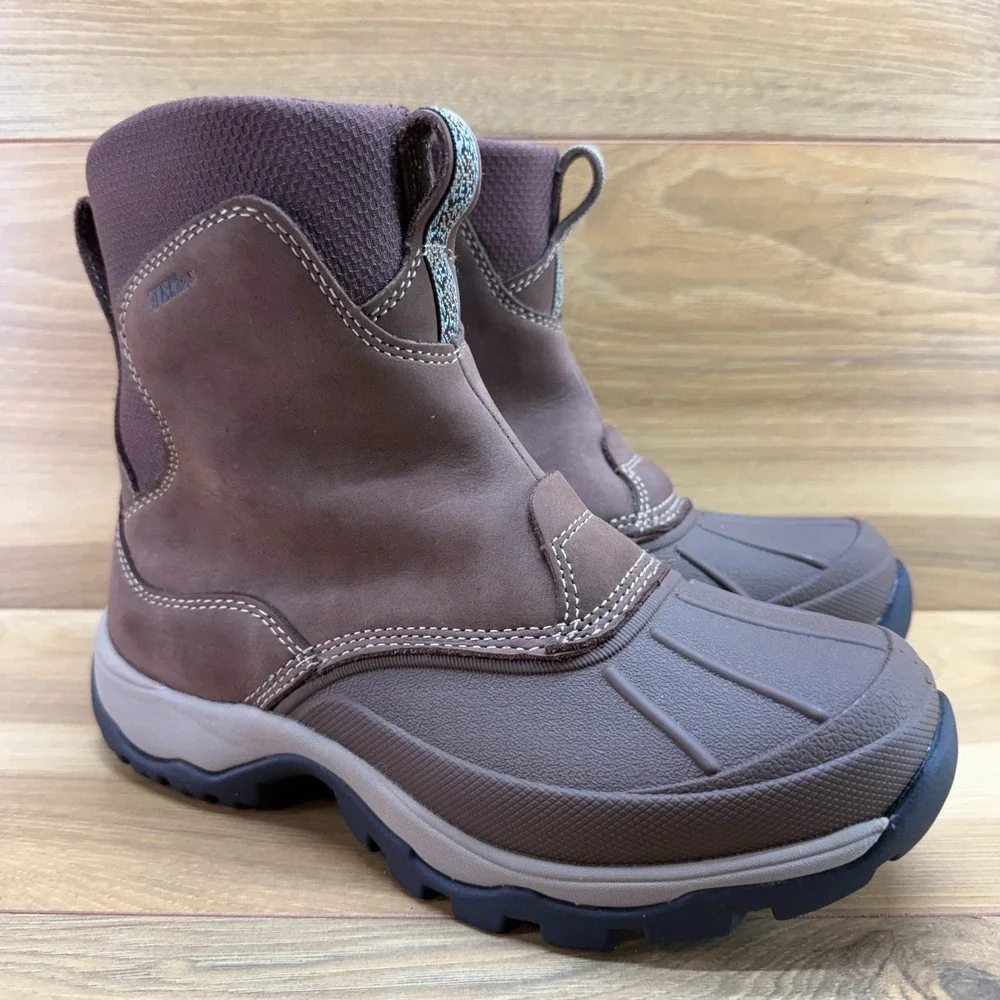 LL BEAN Storm Chaser Tek 2.5 Womens Boots 6.5 M Brown 200 gram Snow Outdoor Duck